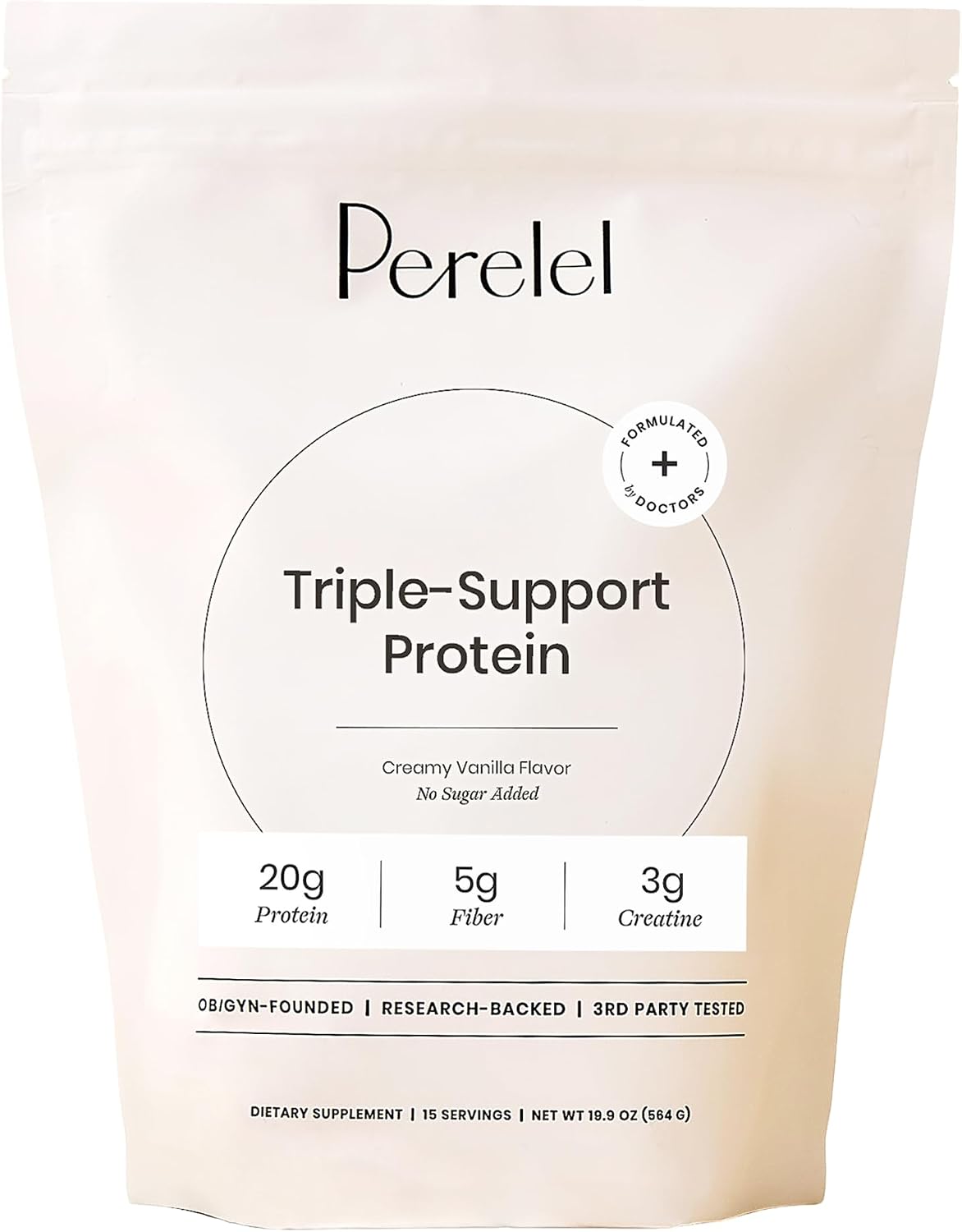 Perelel Womens Daily Vitamin Trio, Stress Support & Triple-Support Protein