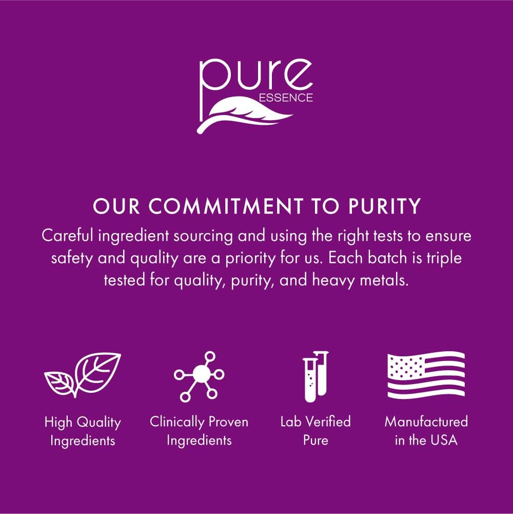 Pure Essence Immune Cellular Support System with Maitake, Reishi, Shitake Mushroom, Spirulina, Colostrum, Fucoidan and More - 60 Tablets