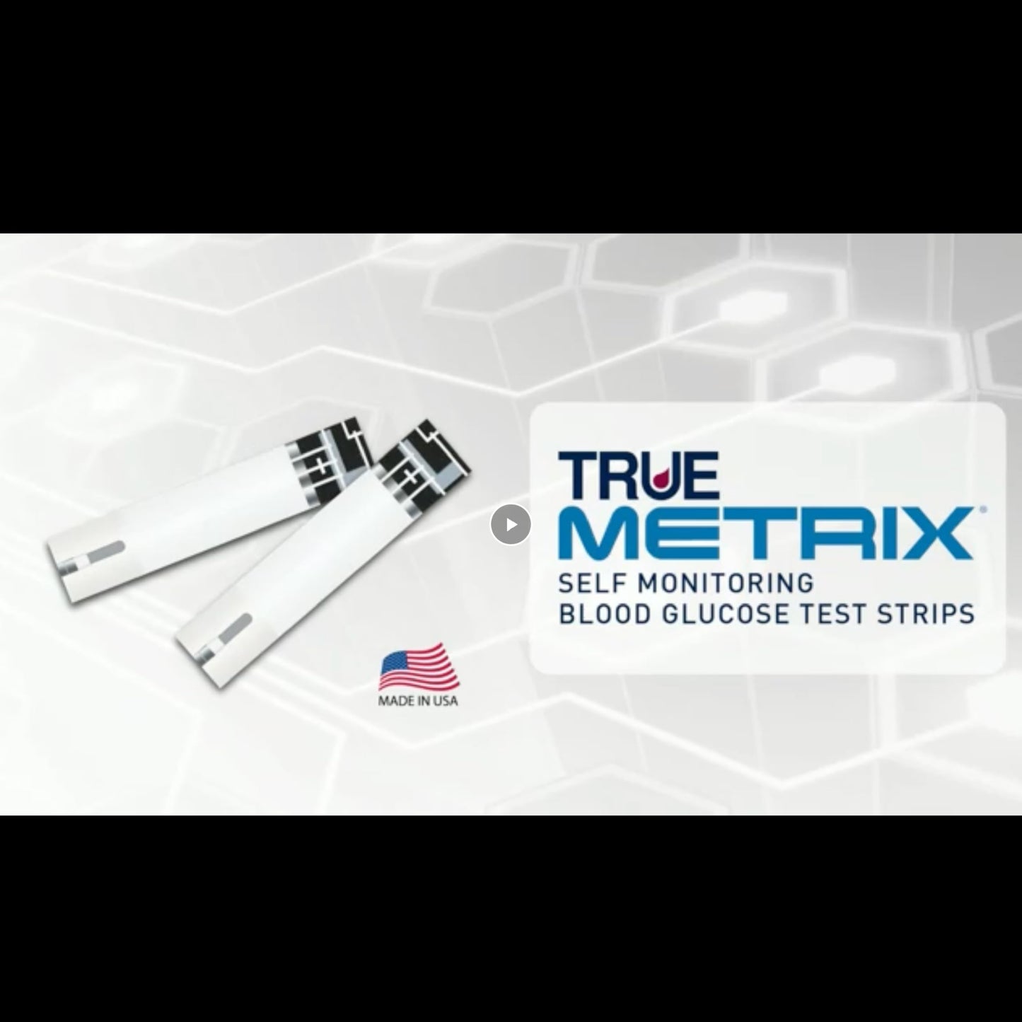 TRUE METRIX Self Monitoring Blood Glucose Test Strips, 100 Count | Blood Glucose Test Strips Compatible with TRUE METRIX Family of Self Monitoring Blood Glucose Meters, Value Pack