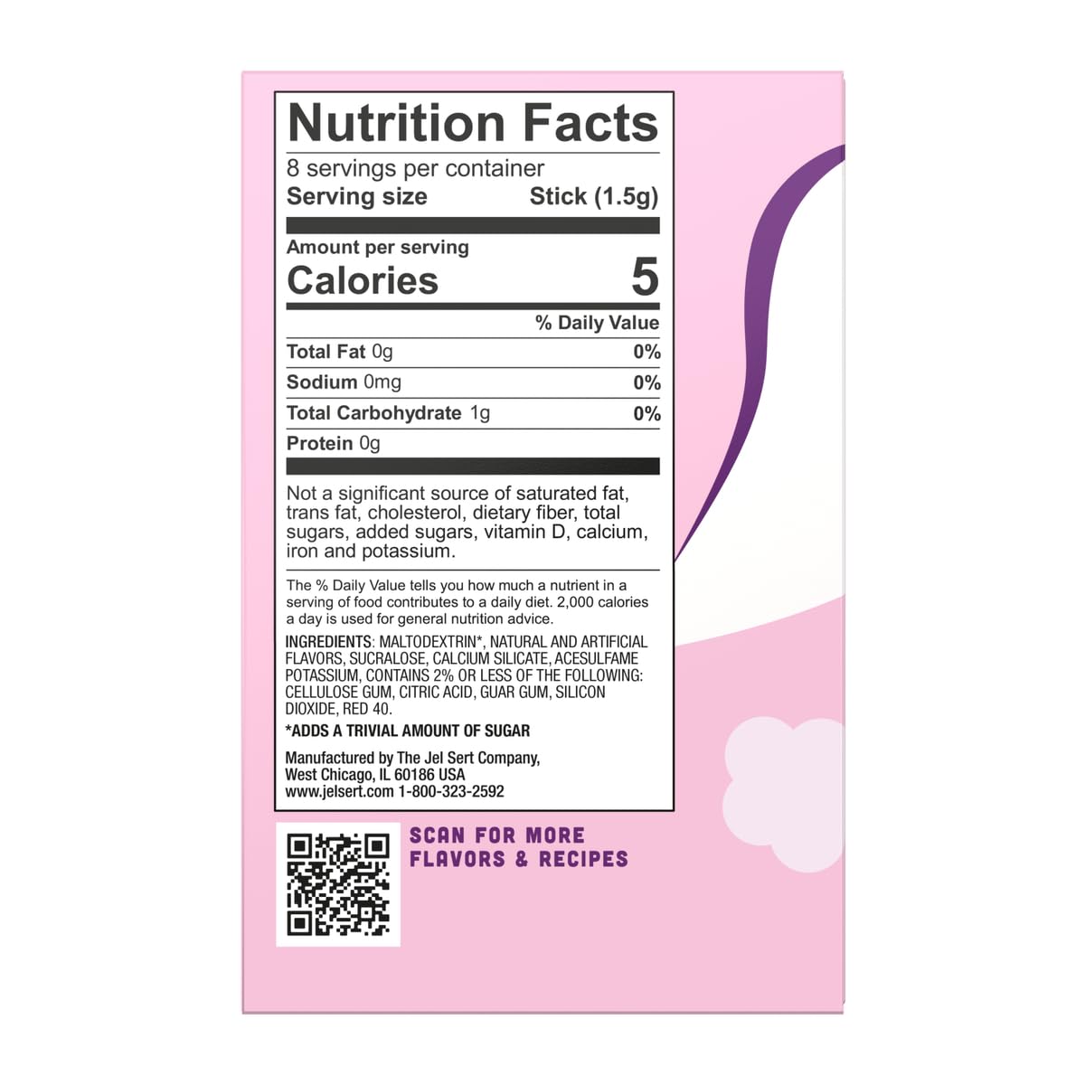 Wyler's Light Cotton Candy Singles To Go Drink Mix - 8 CT, Pack of 3