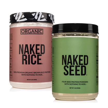 Vegan Protein Bundle: Naked Seed and 1LB Naked Rice