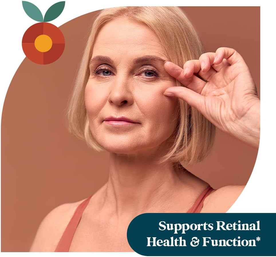 Pattern Wellness Vision Complex Supplement – Daily Eye & Visual Function Support – Herbal Extract & Vitamin Blend – 60 Vegan Capsules