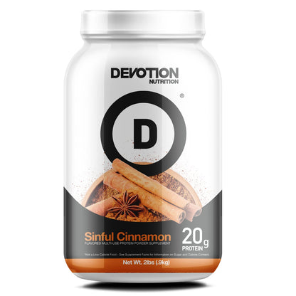 Devotion Nutrition Protein Powder Blend | Gluten Free, Keto Friendly, No Added Sugars 