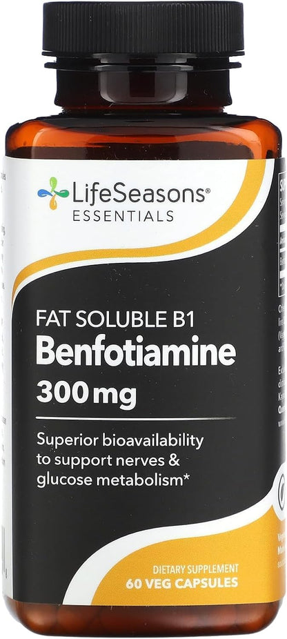 LifeSeasons Berberine - Support for Digestion, Heart & Immune Health - Balances Sugar and Lipid Levels in Blood - 1000 mg per Serving - 90 Capsules