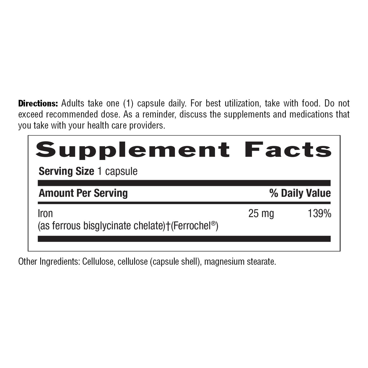 Country Life Easy Iron 25 mg | Gentle, Non-Constipating Iron Supplement | Supports Energy & Red Blood Cell Production | Certified Gluten-Free & Vegan | 90 Vegan Capsules
