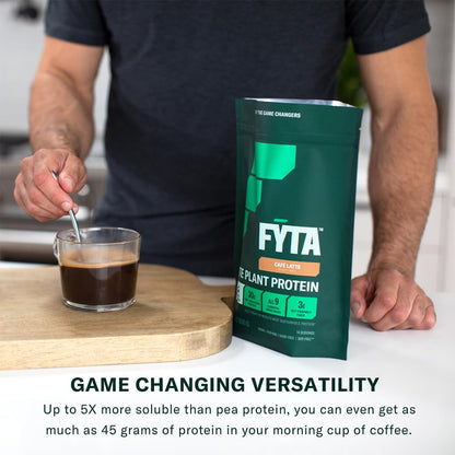 FYTA Vegan Protein Powder - Vanilla Protein Powder Plant Based with Better Taste