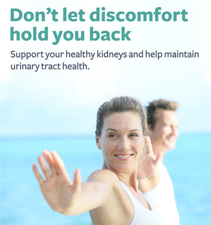 Kidney Cleanse Detox (Non-GMO) Support Healthy Urinary Tract- Powerful VitaCran Cranberry Extract & Herbs – Healthy Kidney Support Supplement - 60 Vegetarian Capsules (No Pills)