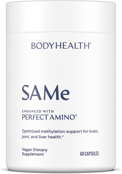 BodyHealth Same 400mg - Optimized Methylation Support for Brain, Joint, Cartilage and Liver Health* - 60 Capsules