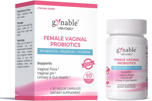 Gynable Female Vaginal Probiotic for Women's Health Bundle (Pack of 2) - Vaginal & Urinary Health Support