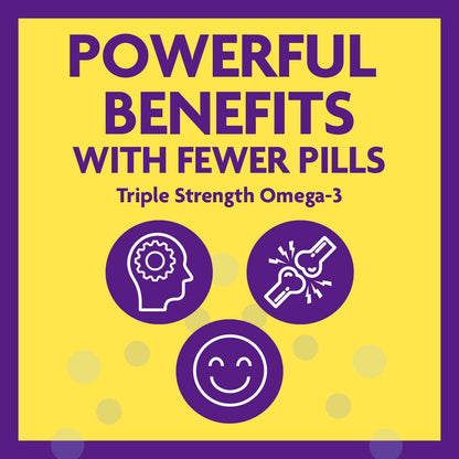 InnovixLabs Choline & Triple Omega-3 Bundle Choline Bitartrate 550mg (100 Capsules) Triple Strength Omega (200 Softgels). Supports Memory, Mood, Brain Health & Boost Cognitive.*