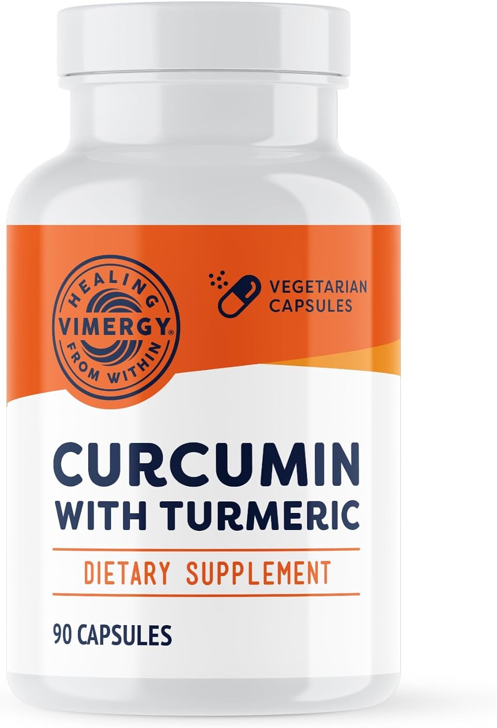 Vimergy Curcumin with Turmeric Supplement, 1000mg Curcumin Extract/Serving – Liquid Capsules - Non-GMO, Gluten-Free, Kosher, Vegan & Paleo Friendly Turmeric Curcumin Supplement