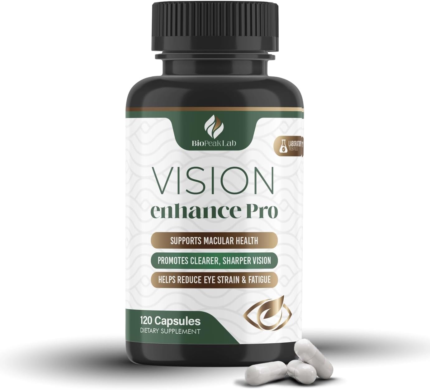 Vision Enhance Pro Eye Wellness Supplement with Lutein, Zeaxanthin & Botanical Extracts | Supports Daily Eye Wellness & Visual Comfort | 60-Day Supply