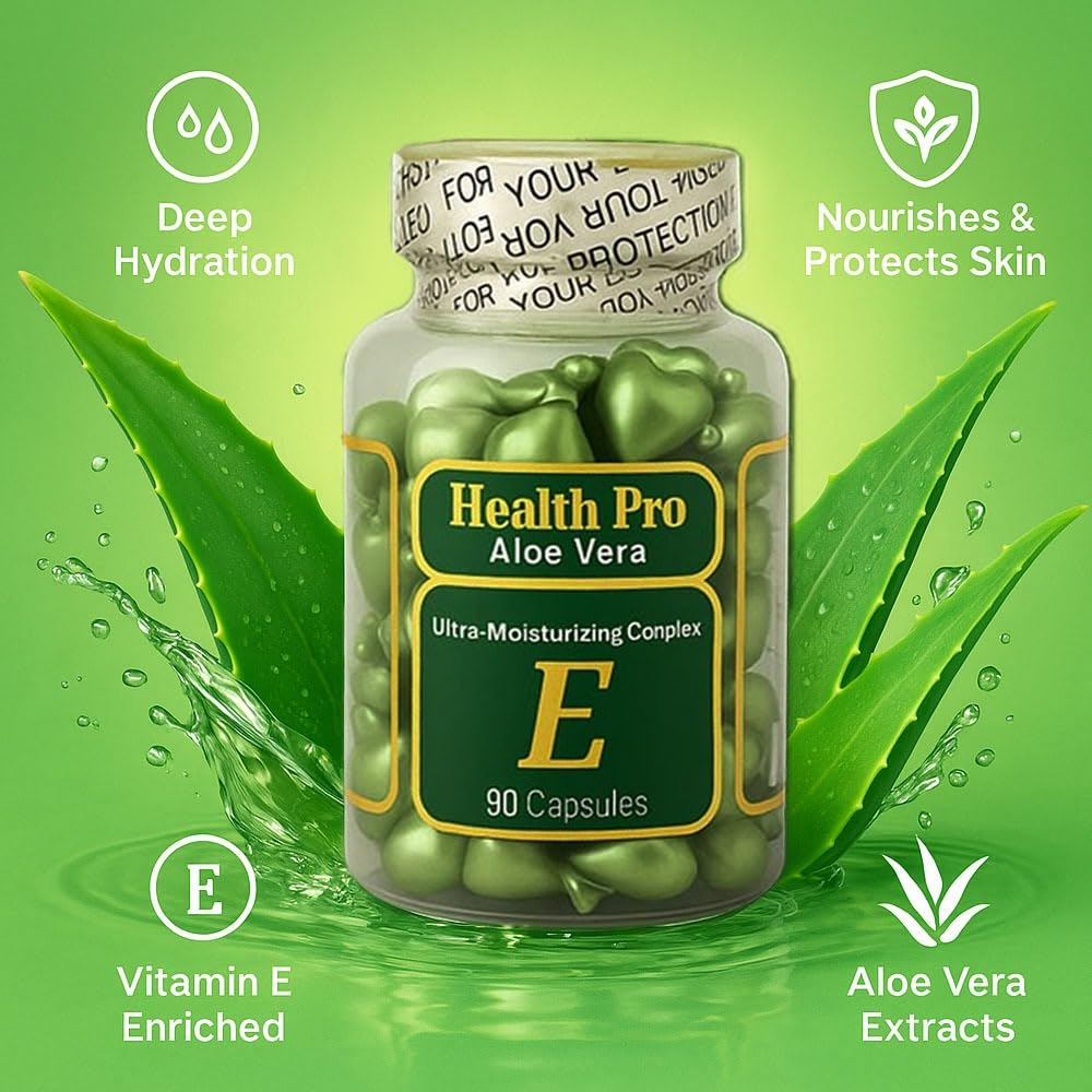 Vitamin E Topical Skin Oil Capsules, Royal Jelly, 2-Pack