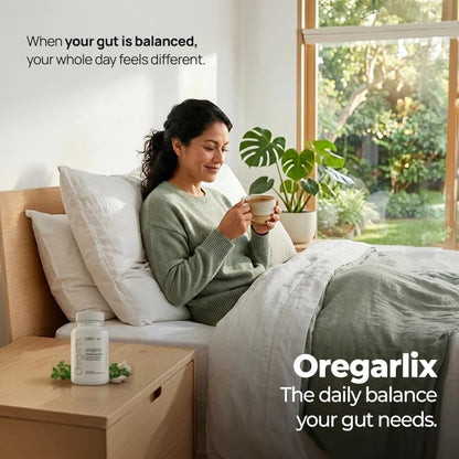 Paleolife - Oregarlix - Premium Gut Health Supplement. Microbial Balance with Premium Prebiotics - Help Keep Good Bacteria Healthy & Growing - 100% Natural (1-Pack)