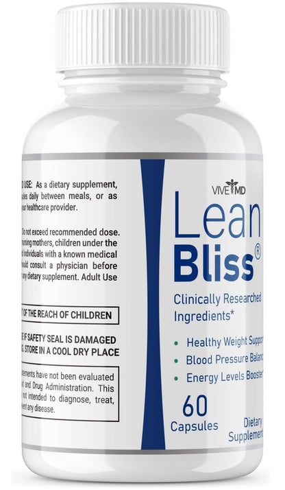 Lean Bliss Official Formula for Maximum Strength - Natural Slim Capsule Advanced Metabolism