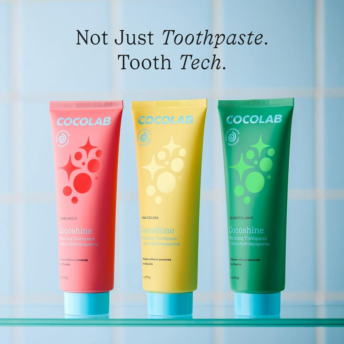 Cocoshine Nano-Hydroxyapatite Toothpaste by COCOLAB, Mint 4oz