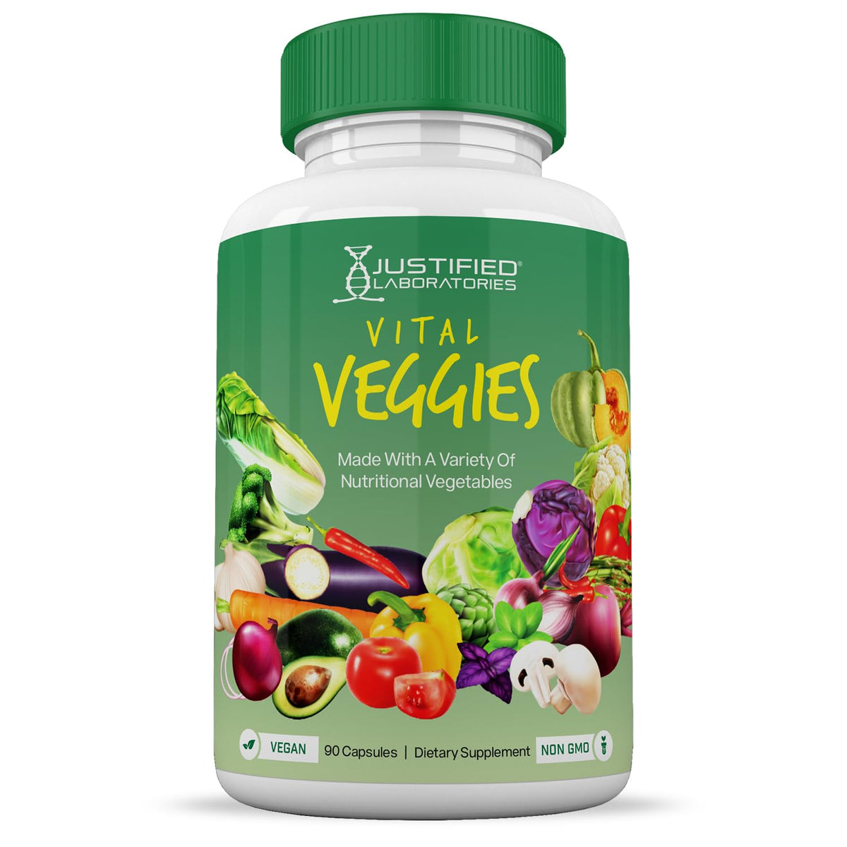(20 Pack) Vital Fruits and Veggies Supplement Whole Food Red & Green Superfoods