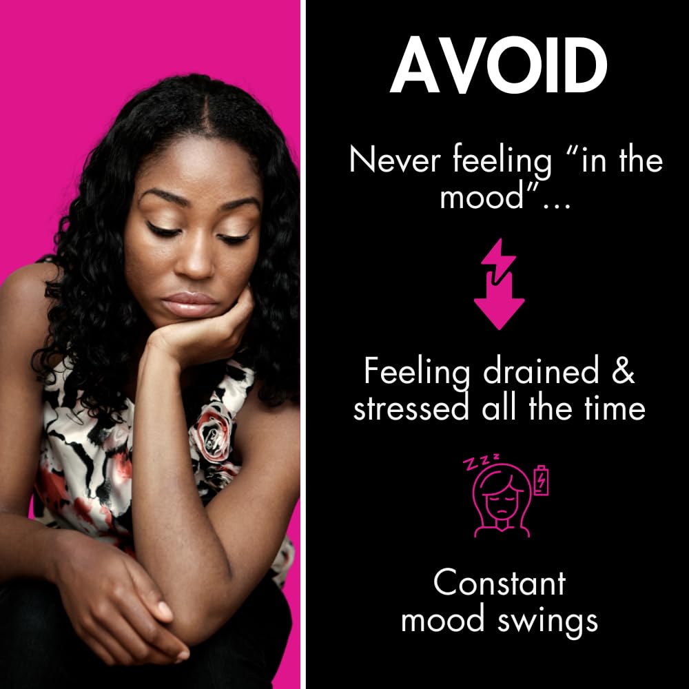 Hormone Balance & Mood Support for Women - Restore Female Drive & Reduce Mood
