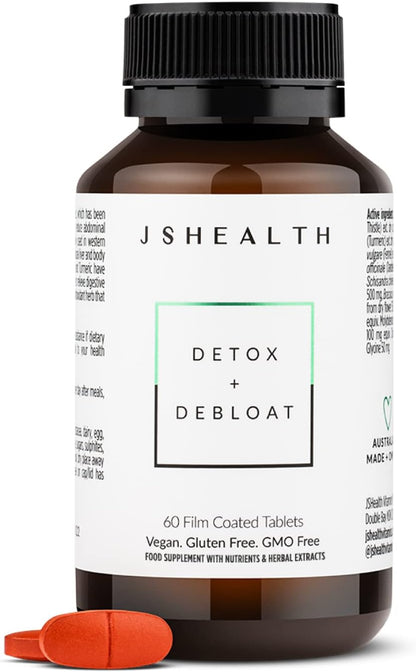 JSHealth Vitamins Signature Bundle | Includes Hair + Energy, Detox + Debloat, and Skin + Digestion Supplements