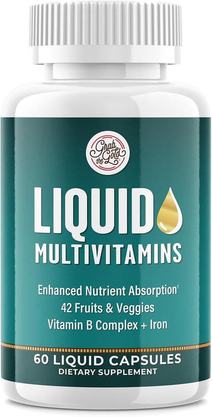 Grab The Gold Women's Multivitamin Capsules 42 Fruits & Vegetables