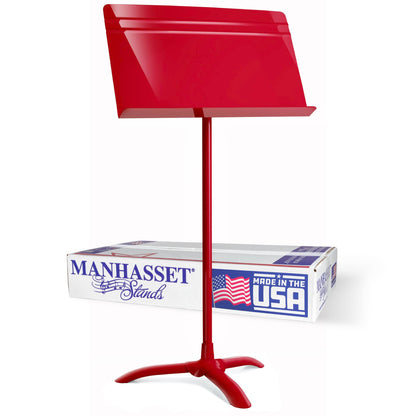 Manhasset Music Stand for Sheet Music - 48 Symphony Model - Long Lasting, Durable Manhasset Stand - Adjustable Height - 26" to 48" - Made in the USA