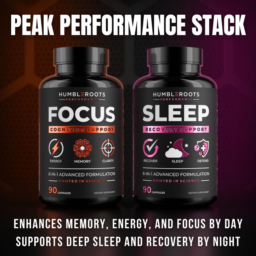 Extra Strength Sleep Aid for Adults with Extended Release MicroActive Melatonin, Ashwagandha, L-Theanine, & 7 Additional All-Natural Ingredients | Advanced Recovery Supplement (90 Capsules)
