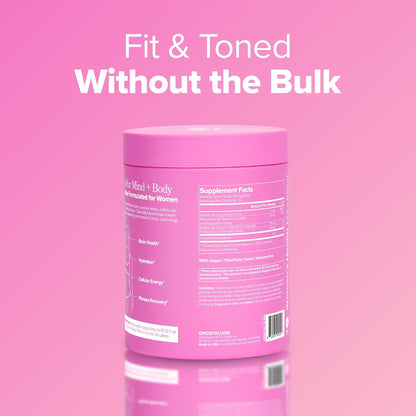 FLO Women's Creatine + Electrolytes for Strength & Tone – 30 Servings