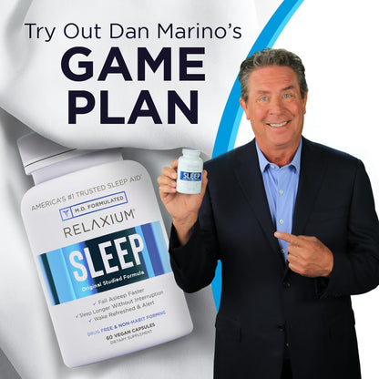 Relaxium Sleep Aid, 30-Day Supply, Dietary Supplement for Better Sleep