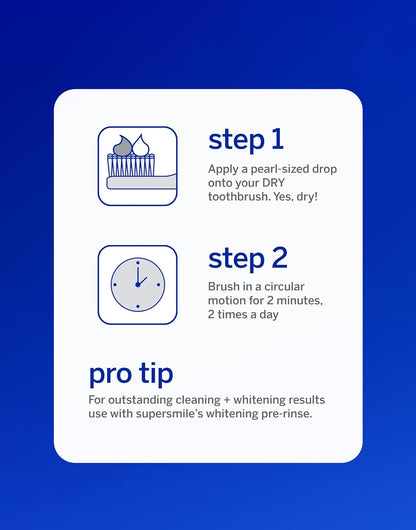 Supersmile Professional Whitening System, Toothpaste + Accelerator, 4.2 Oz