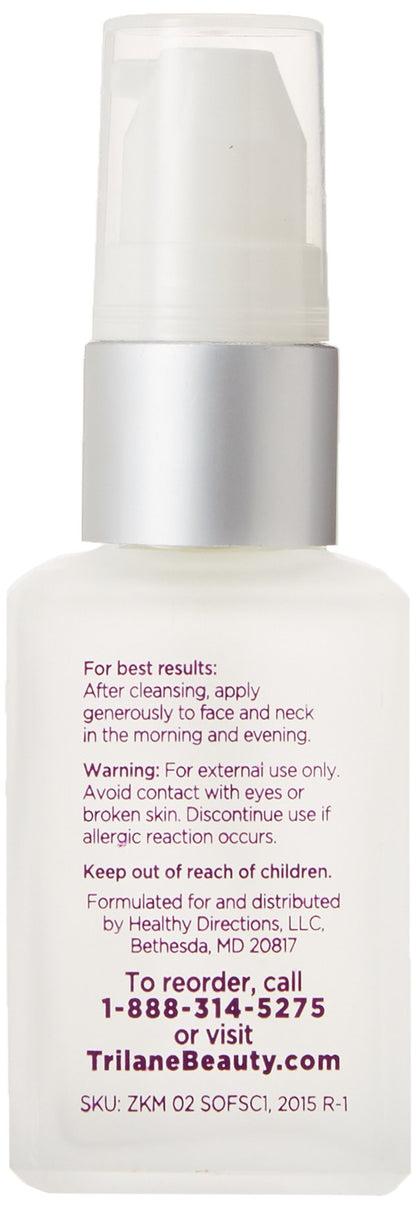 Trilane Squalane Anti-Aging Moisturizer and Beauty Oil Nourishes and Reduces Dry, Rough, Flaky Skin (Lavender Scented)