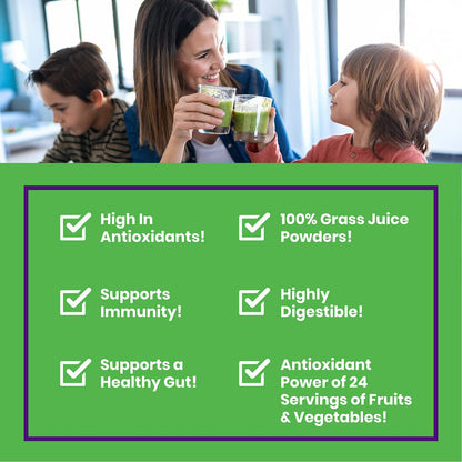 Paradise ORAC Energy Greens Powder Extract, Super Antioxidants, Probiotics for Gut