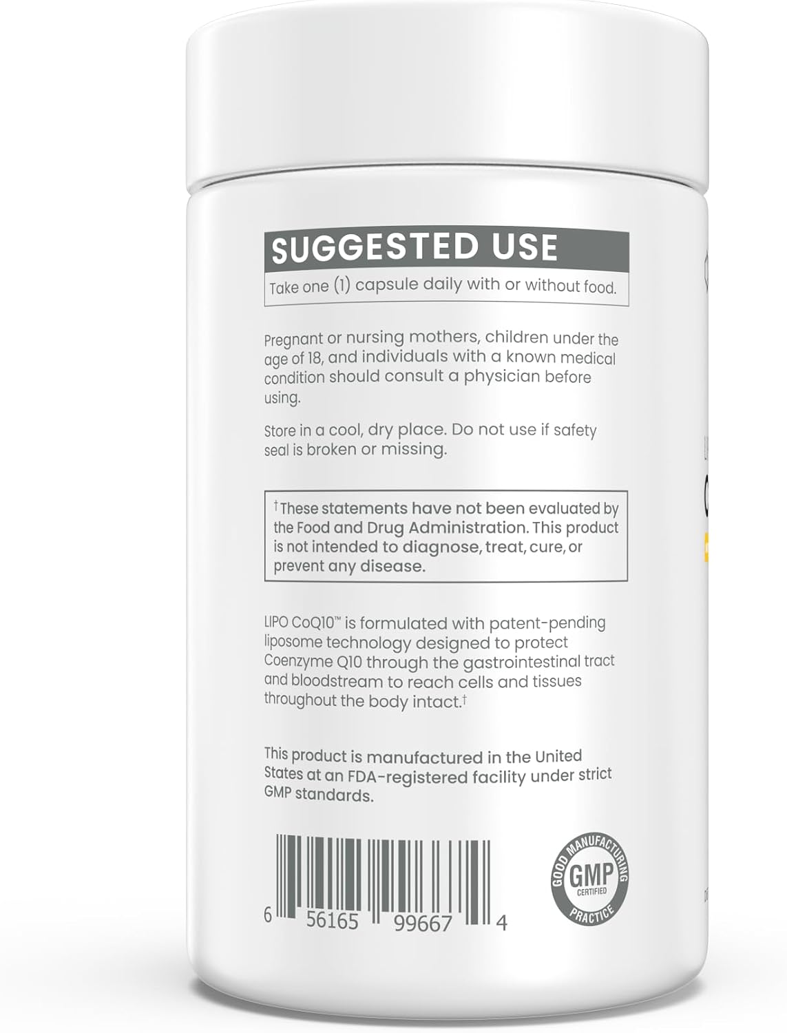 Renue By Science CoQ10 - Coenzyme Q10 as Ubiquinol CoQ10 | High Strength Liposomal CoQ10 200mg Supplement | 90 Co Q10 Capsules | Non-GMO & Allergen Free | Made in the USA Third-Party Tested