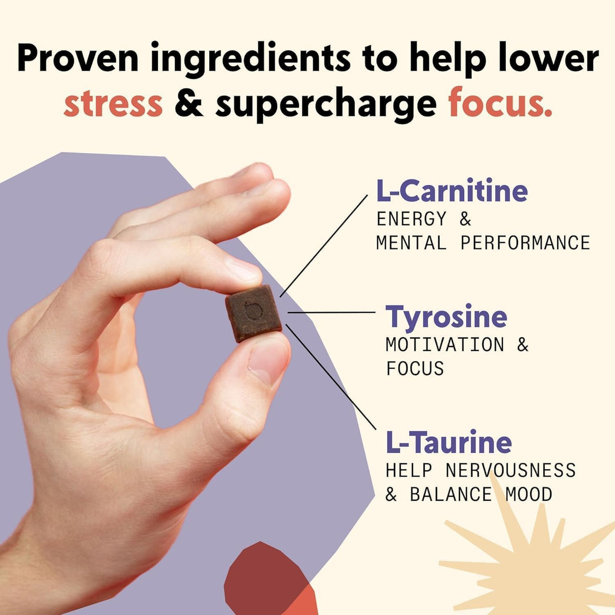 PYM Attention Chews, Mixed Berry (20 Count) | Energy and Focus Support