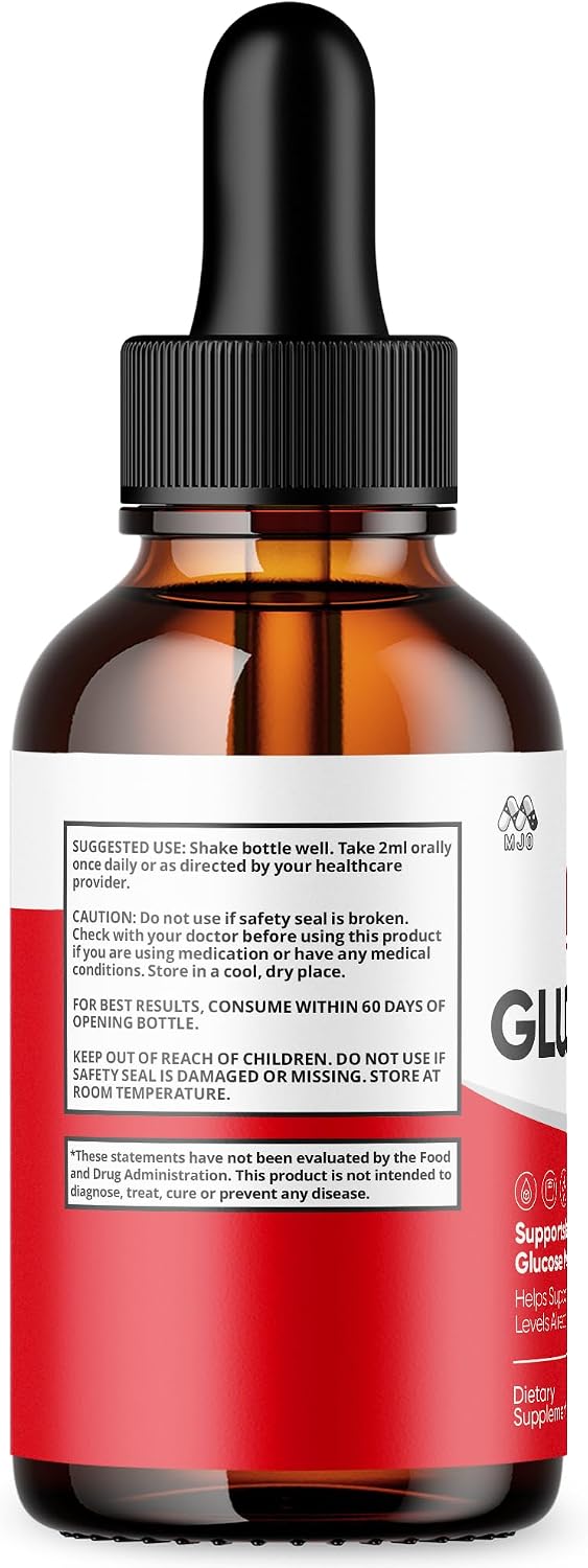 Glucopril Drops, Advanced Formula Blood Health Support 5-Pack, 150 Servings