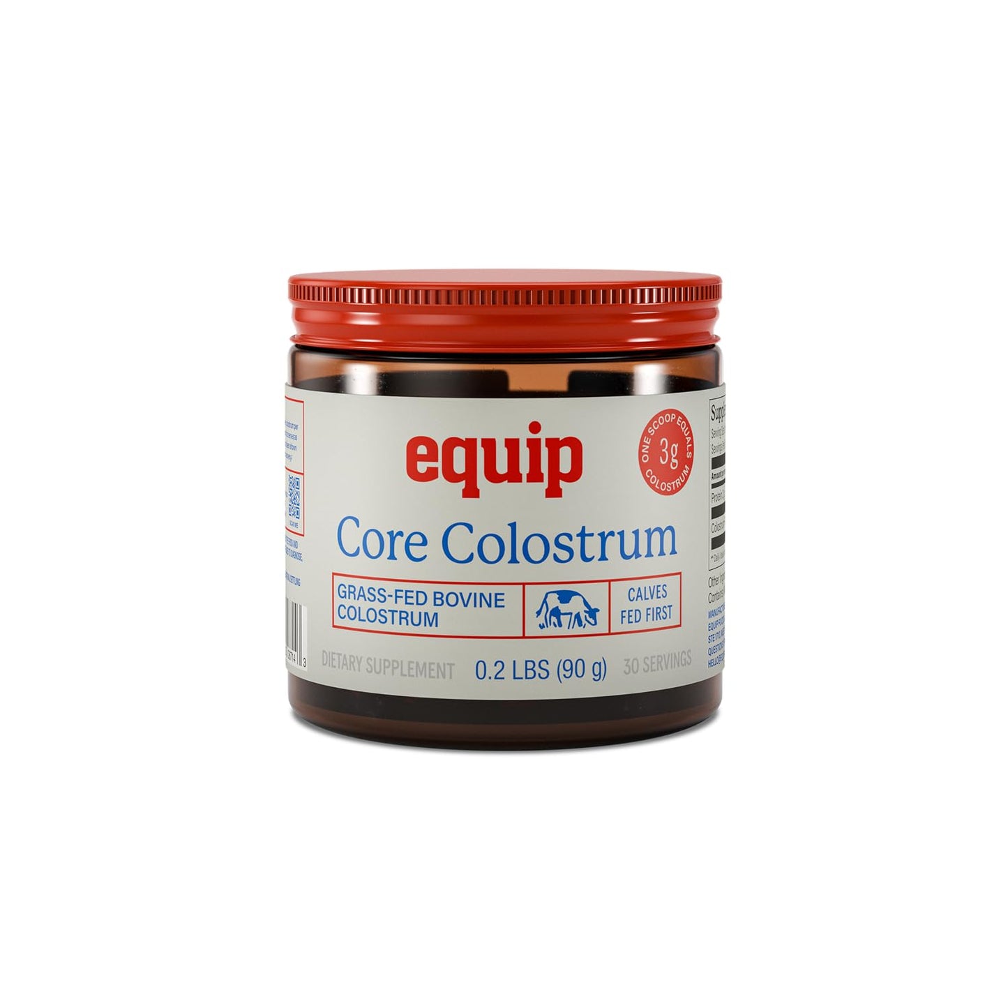 Equip Foods Clean Coffee & Grass Fed Core Colostrum Powder Unflavored