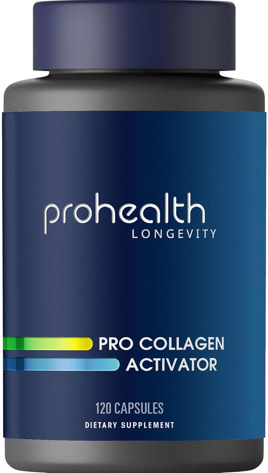 ProHealth Pro Collagen Activator Triple Third-Party Lab Tested, 120 Capsules