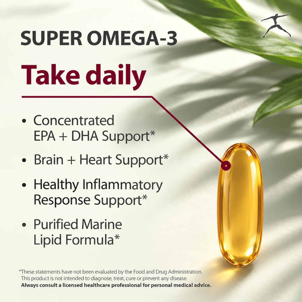 BIOSPEC SUPER OMEGA 3 Concentrated EPA/DHA - 67% Higher Potency Super Omega-3 provides a higher concentration of the all important EPA/DHA fraction so that clinically significant levels can be achieved with fewer softgels. 90 Softgels