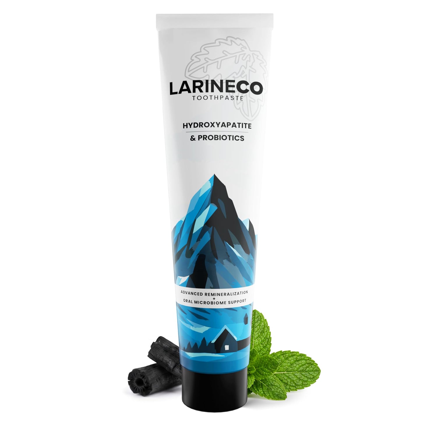 Larineco Nano Hydroxyapatite Toothpaste – Sulfate Free Remineralizing Toothpaste – Enamel Care, Gentle Whitening, Sensitive Teeth – 4oz