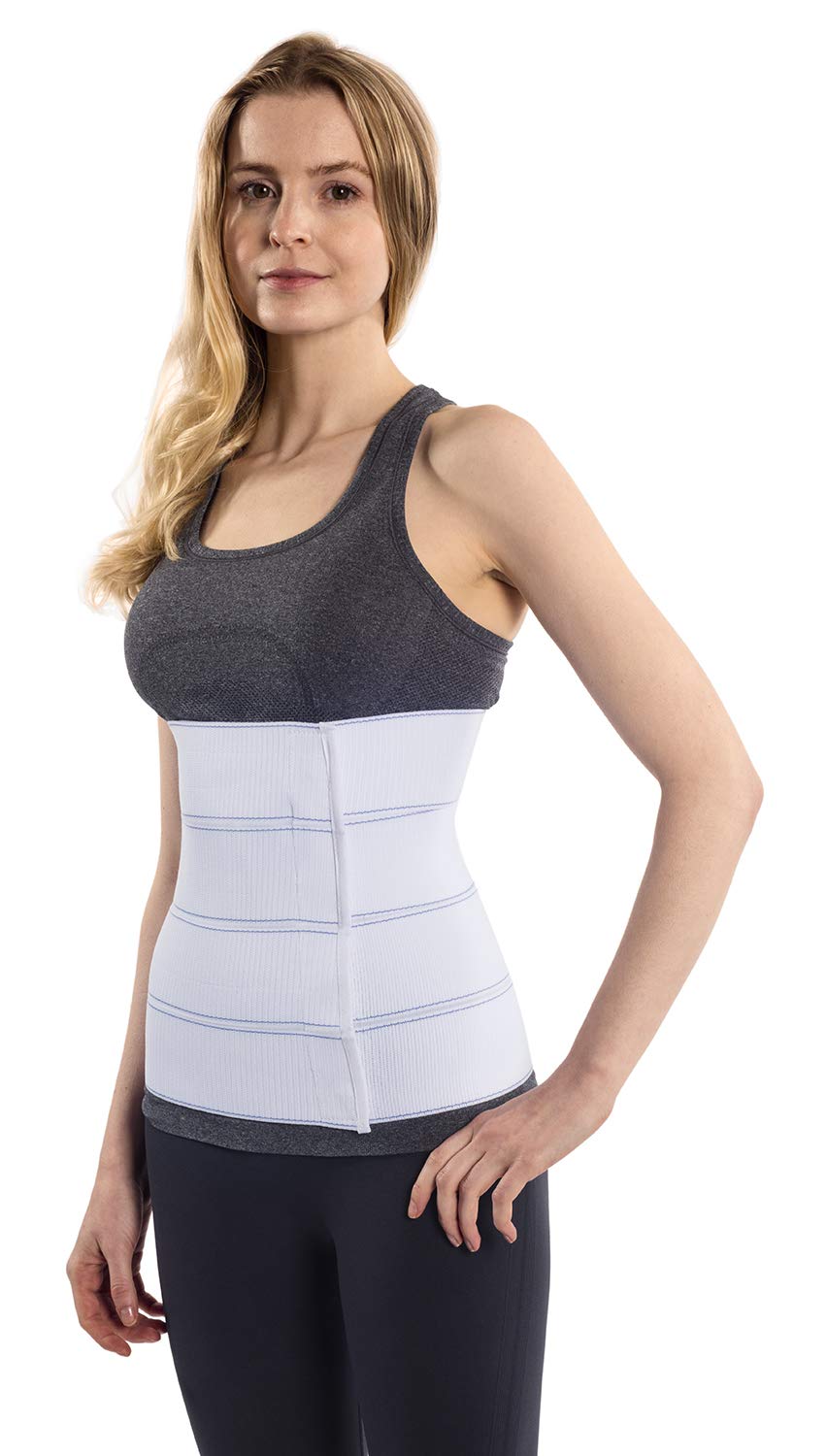 NYOrtho Abdominal Binder Lower Waist Support Belt - Compression Wrap for Men and Women