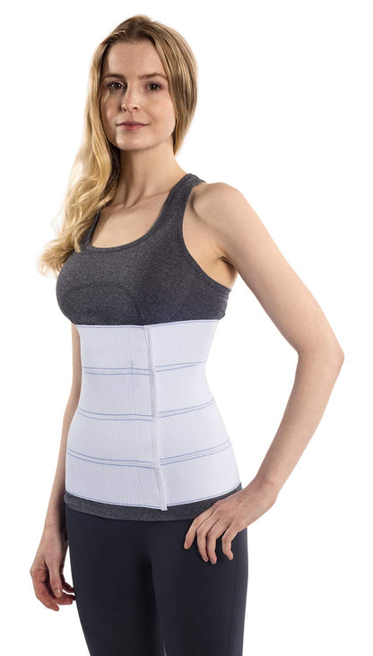 NYOrtho Abdominal Binder Lower Waist Support Belt - Compression Wrap for Men and Women