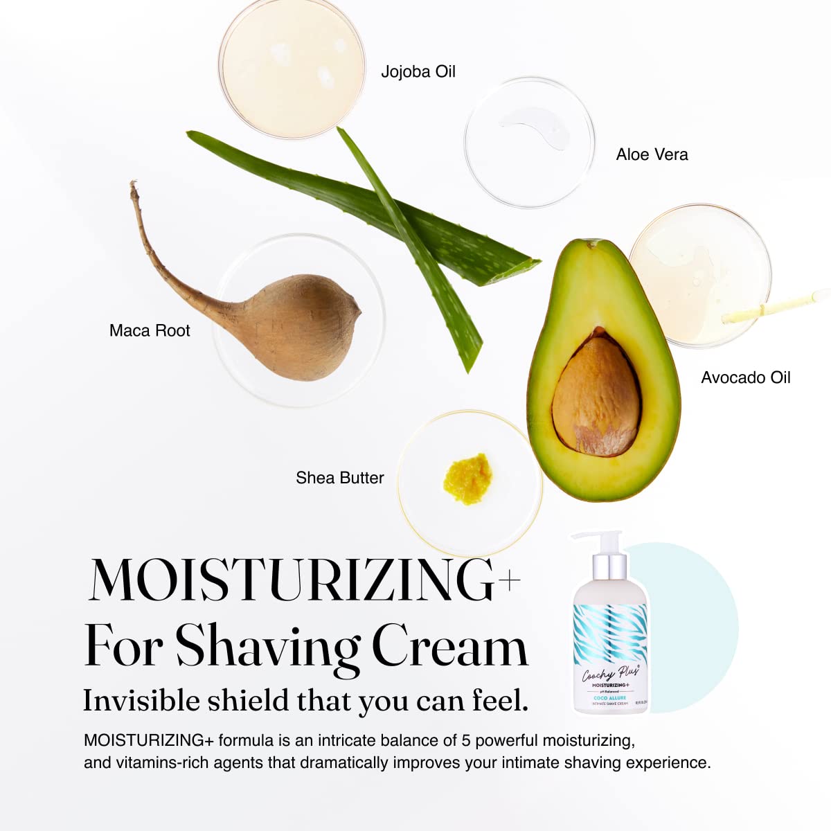 Coochy Plus Intimate Shaving Complete Kit - COCO ALLURE & Organic After Shave Protection