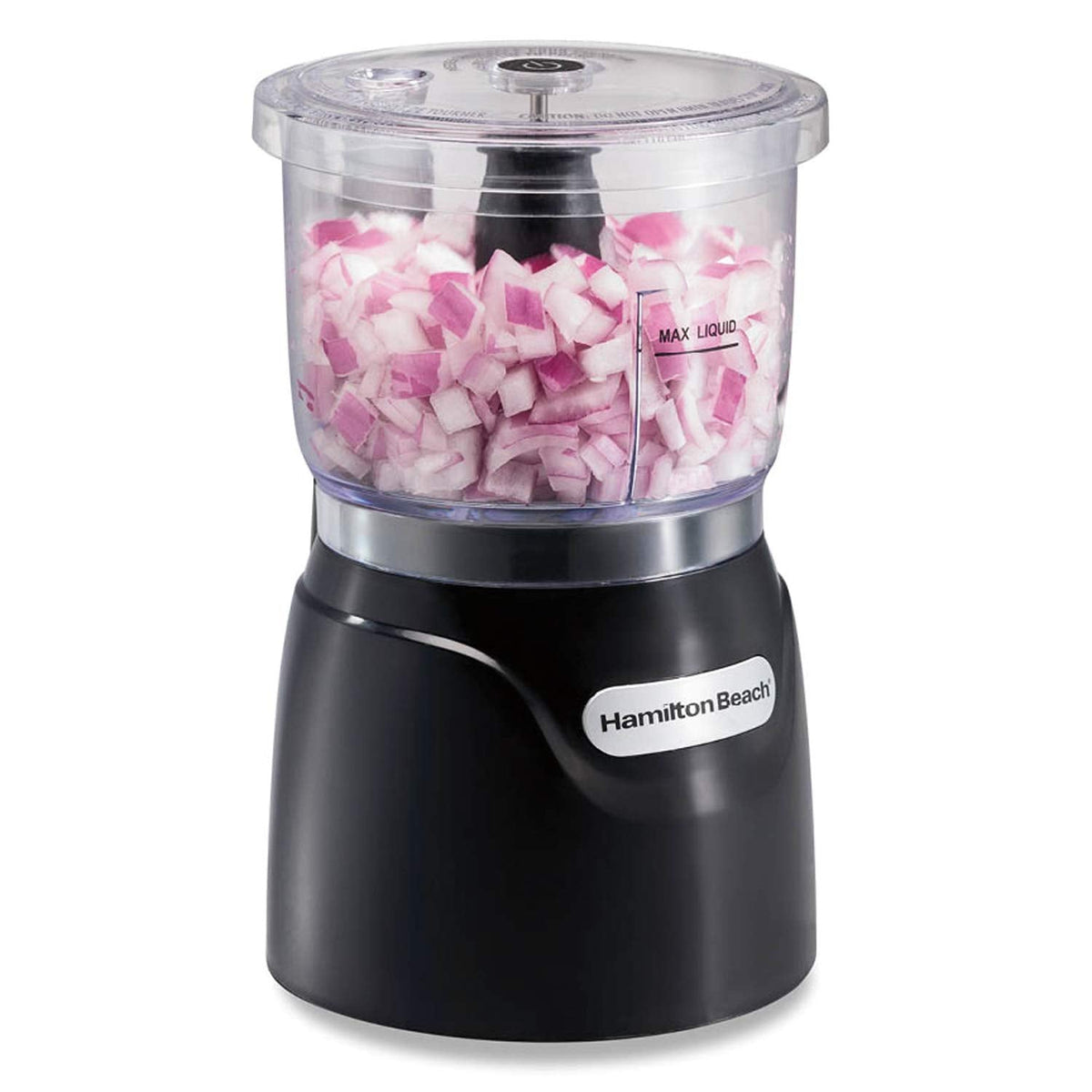 Hamilton Beach Electric Vegetable Chopper & Mini Food Processor, 3-Cup, 350 Watts