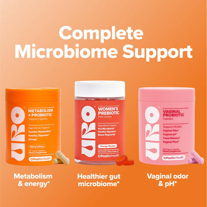 URO Metabolism + Probiotic for Energy & Gut with Chromium – 30-Day Supply