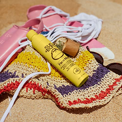 Sun Bum Original SPF 45 Sunscreen Face Mist | Vegan and Hawaii 104 Reef Act Compliant
