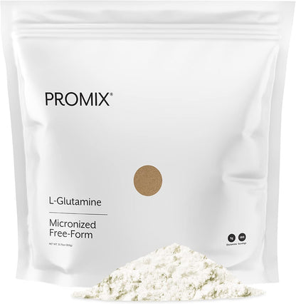 ProMix Nutrition L-Glutamine - Pure Micronized Free Form - Unflavored, 180 Servings