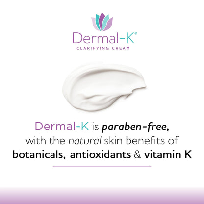 Vitamin K Cream 4 OZ | Hydrating Cream with Antioxidants & Botanicals |Reduce the Appearance of Discoloration, Fine Lines & Wrinkles | Paraben-Free
