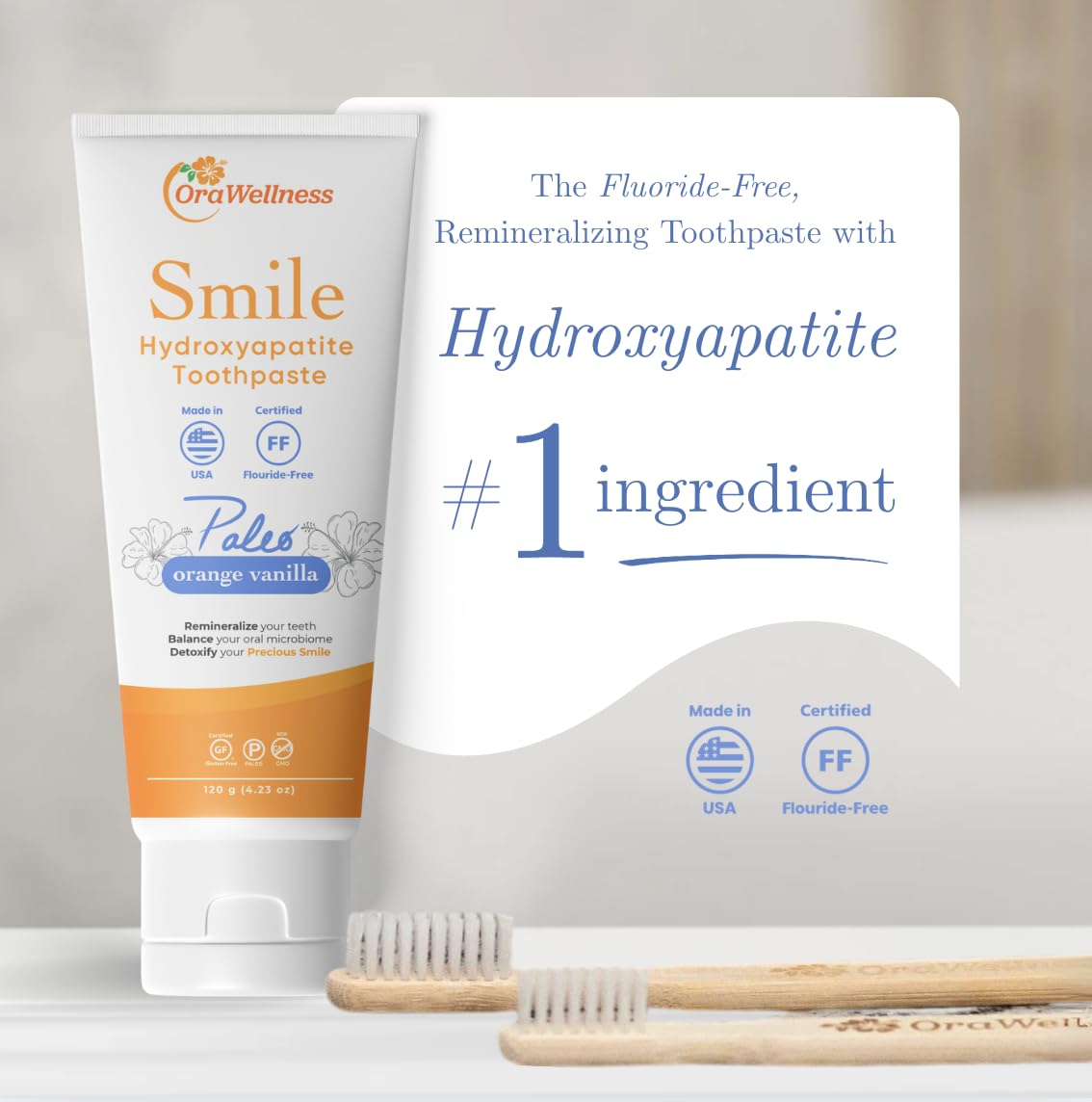 Orawellness Smile Paleo Cinnamony Mint Toothpaste, 4.23 Oz