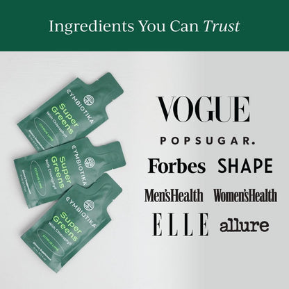 CYMBIOTIKA Super Greens with Chlorophyll & Spirulina for Energy