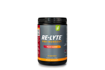 REDMOND Re-Lyte Pre-Workout Drink Mix, Blueberry Lemonade, 15.87oz
