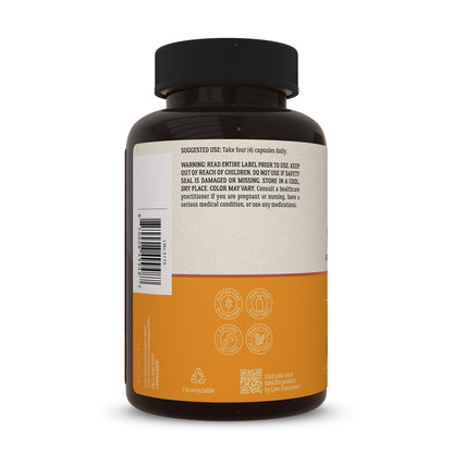 Live Conscious Glucosamine Chondroitin with MSM, Hyaluronic Acid, and More - MoveWell Joint Health Supplement